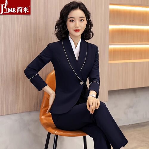 职业套装女西装春秋气质工作服