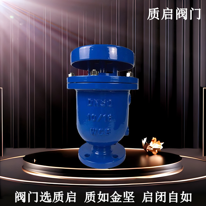 FSP清水自来水管道自动快速排空气阀泉州质启新型复合式排气阀100