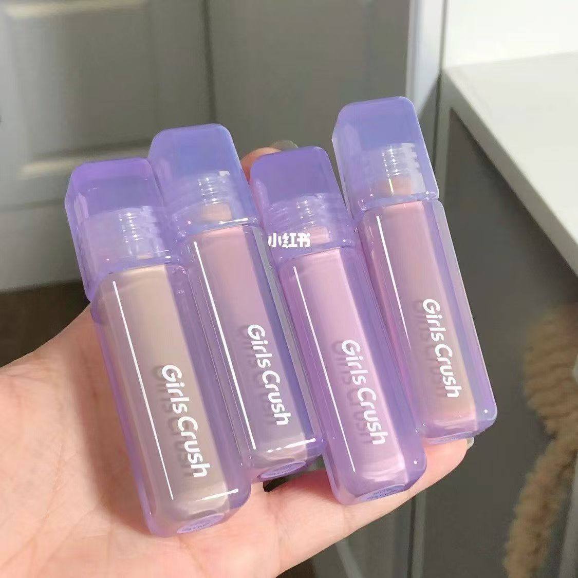 好润!GirlsCrush遮瑕液gc水丝绒提亮遮痘印黑眼圈泪沟平价修饰女