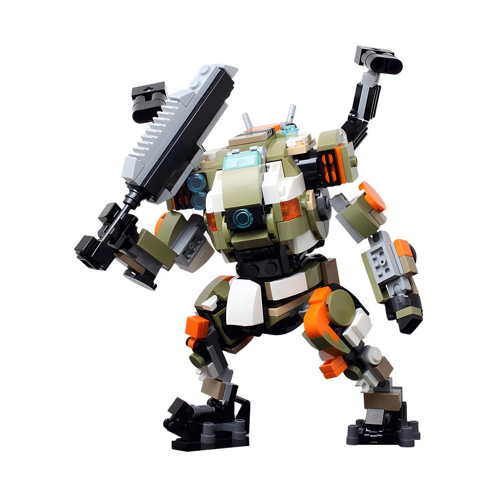 【高砖零件】泰坦陨落2可载人BT-7274机甲MOC-165864拼装积木玩具