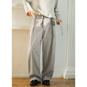 可调垂感西裤款春季潮牌直筒裤复古宽松休闲长裤子OK2543-P54控88，男装西裤，电商A362