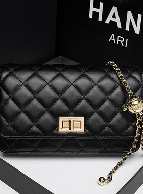 品牌女士包小香风菱格链条发财包新款女包时尚肩包百搭斜挎包