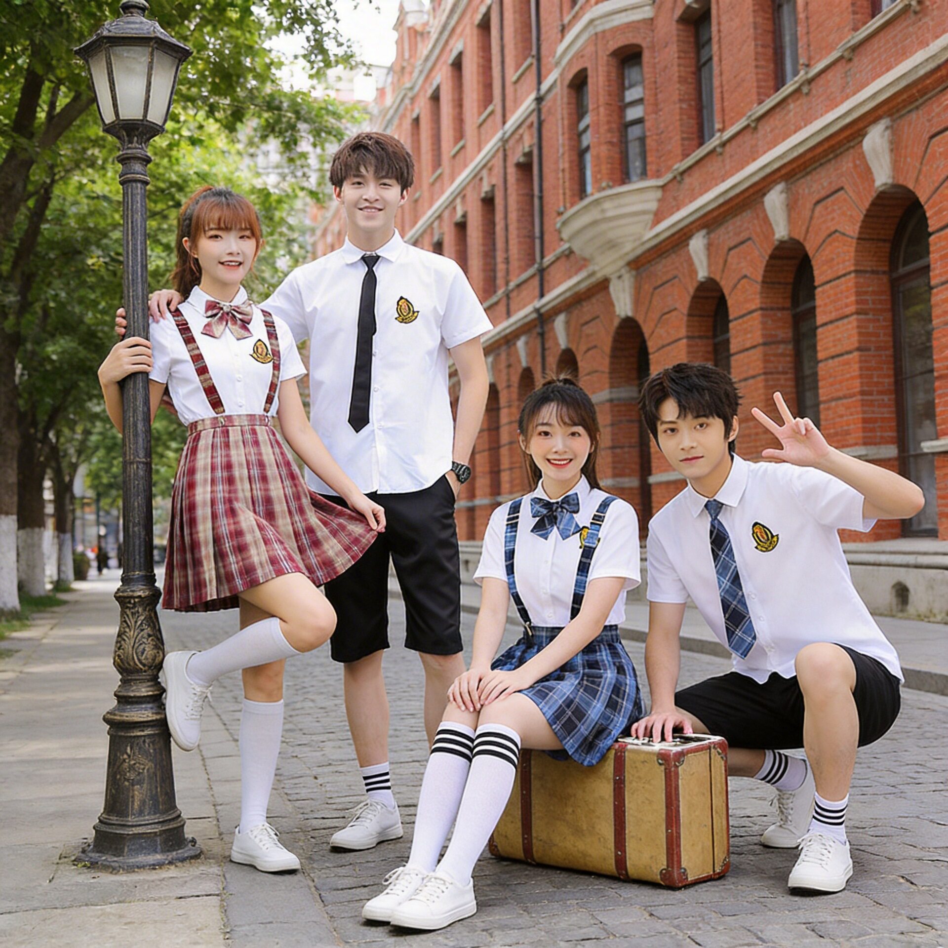 中学生jk制服阿分贝迪