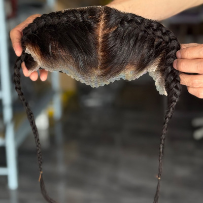 特制实用假发发块真人发块