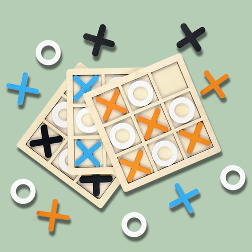 井字棋Tic-tac-toe积木教具启蒙