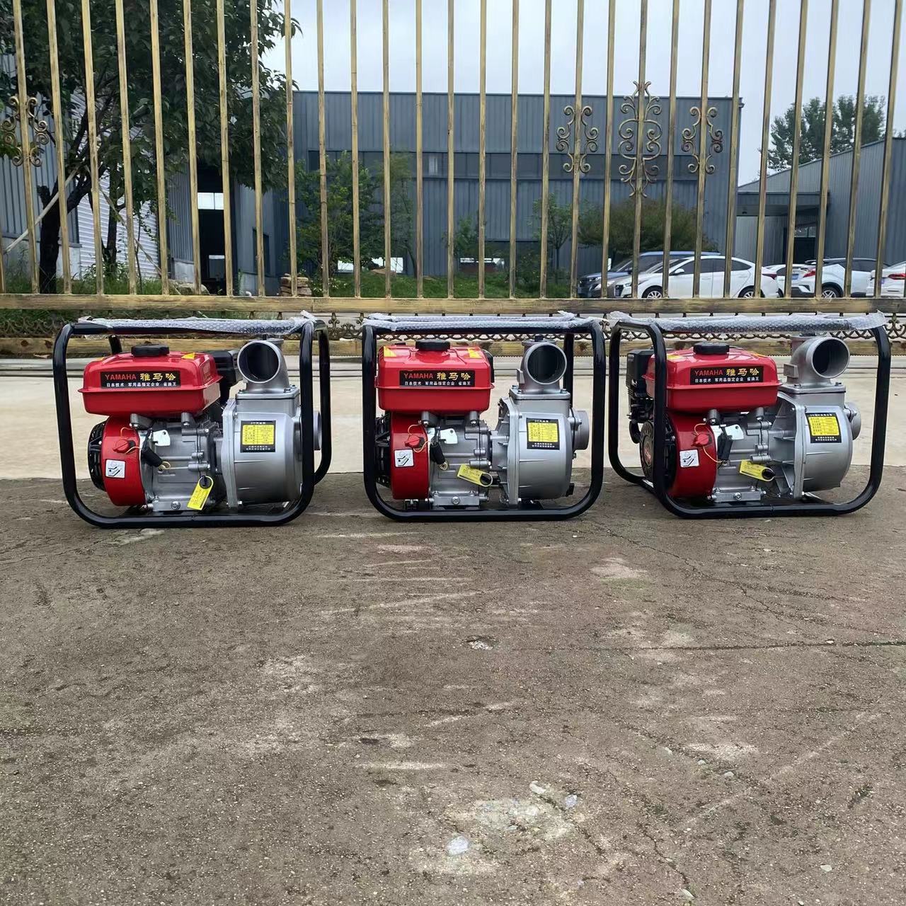 8寸汽油款抽水泵 柴油推车款混流泵 农用灌溉排污水泵