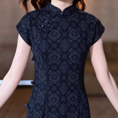 无袖日常旗袍贝之韵新中式年轻款