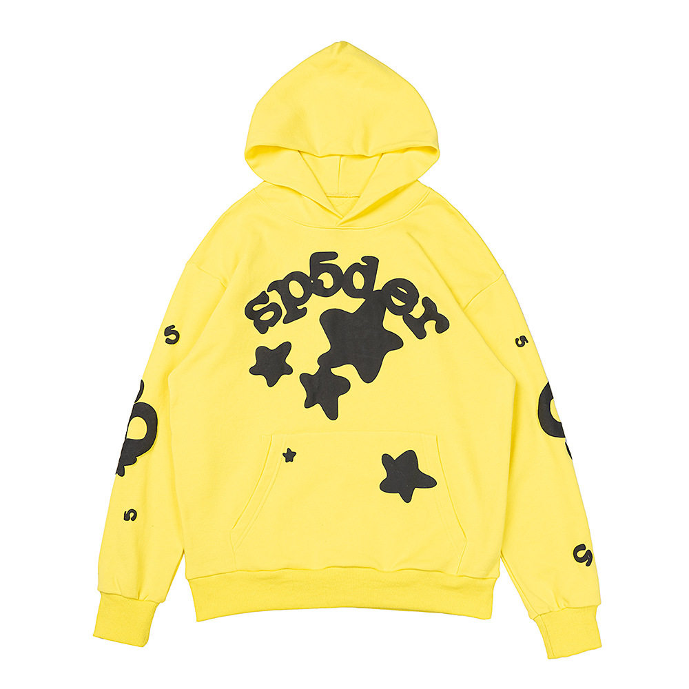 S@P5Der High-Quality Hip-Hop Singer Letter 5555555 Printed Hooded Sweatshirt, Unisex, Casual and Versatile foto 2