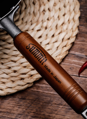 铁流SUMMIT日本进口锤目纹北京锅铁锅炒锅精铁无涂层不粘平底