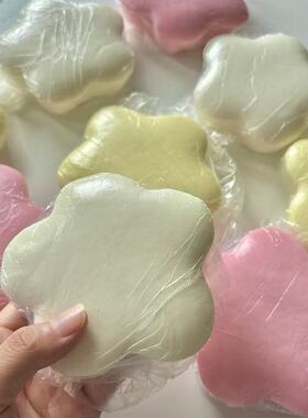 湿软手感仿真pu慢回弹星星海绵礼物仿真食物面包解压独立包装