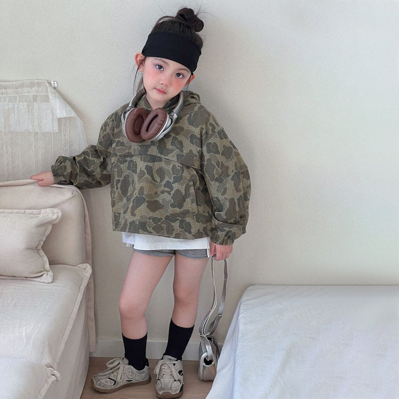 女童韩系春夏季2026新款连帽外套长袖打底衫百搭短裤三件套潮,童装/婴儿装/亲子装,套装,淘宝优惠券,粉丝福利购,淘宝优惠卷