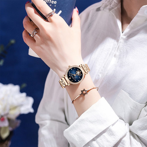 SOLLEN梭伦时尚轻奢守护星愿石英女士手表