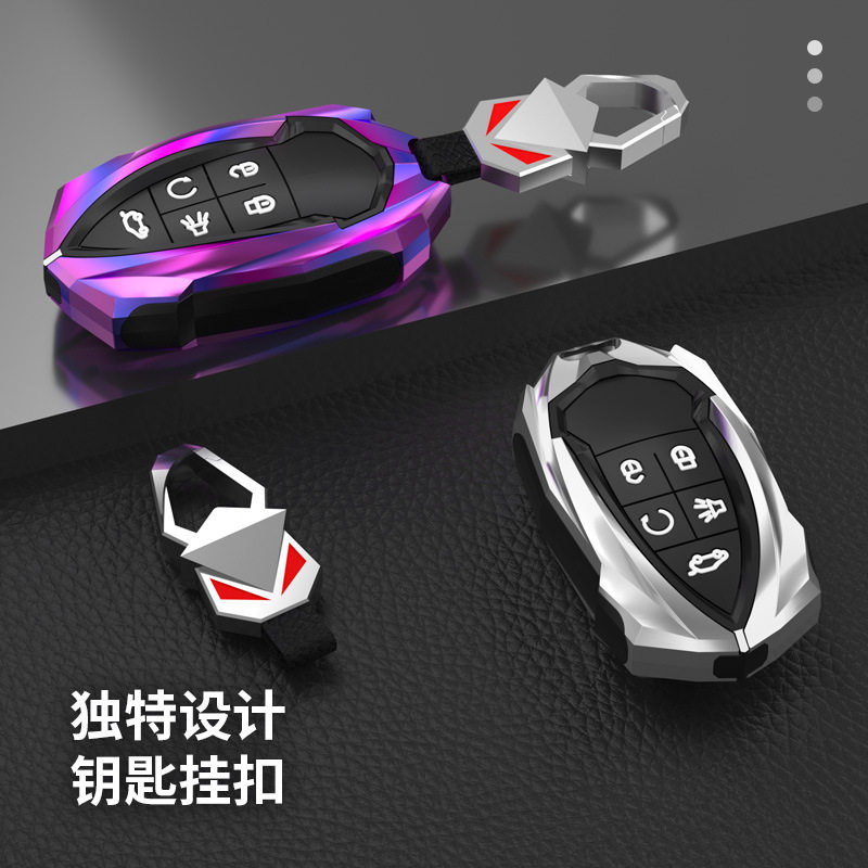 专用东南dx7车钥匙套东南汽车dx3遥控配件dx5钥匙壳改装壳扣女