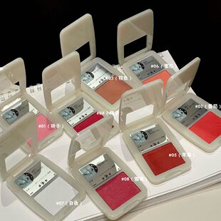 韩系氛围感~HERORANGE滑动腮红盘！土豆泥哑光伪素颜显白纯欲小众