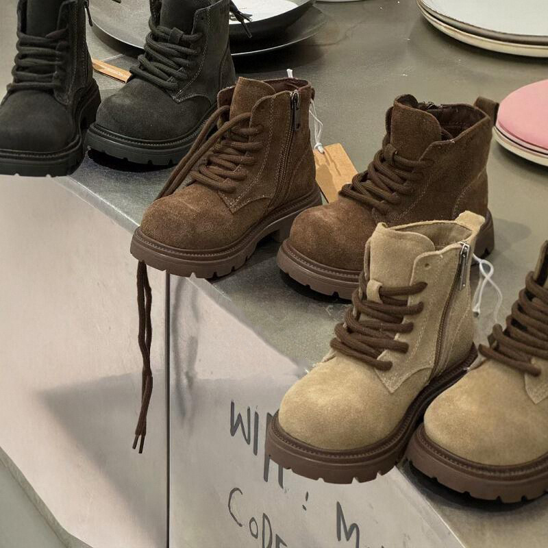 马丁靴男童儿童时尚冬季