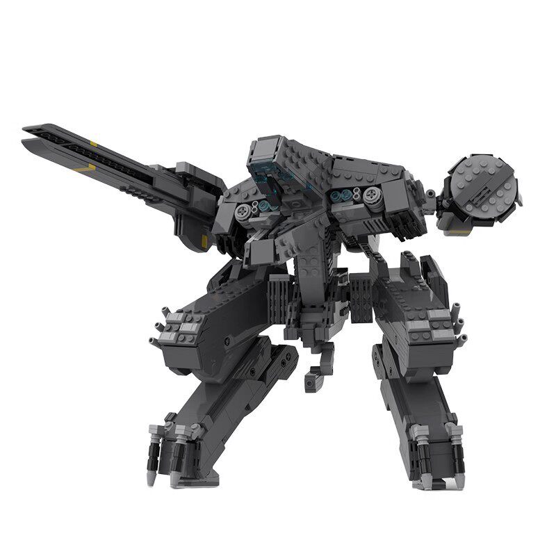 MOC-92620 雷克斯机器人游戏合金装备潜龙谍影机甲创意拼插积木