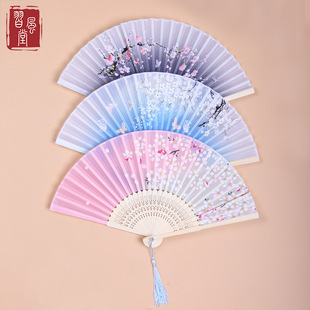 Chinese souvenir China traditional fans tourist gift古风扇子