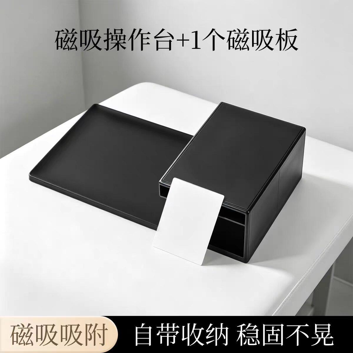 美睫磁吸枕头操作台嫁接睫毛一体式加厚亚克力美睫店专用辅助工具
