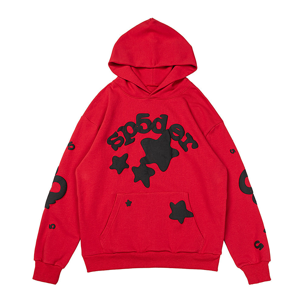 S@P5Der High-Quality Hip-Hop Singer Letter 5555555 Printed Hooded Sweatshirt, Unisex, Casual and Versatile foto 6