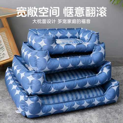 牛津布狗窝深睡帆布布衬宠物猫狗
