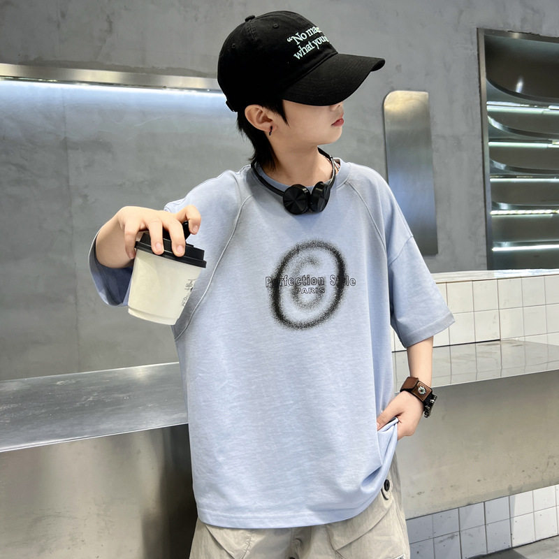 儿童装童夏装短袖T恤2025新款孩夏季洋气半袖中大童夏款上衣t，商品下架区商品下架区，祺妙童装