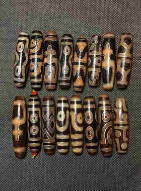 藏区回流老料掐丝镶银工艺玛瑙天珠项链吊坠挂件文玩饰品女颈饰