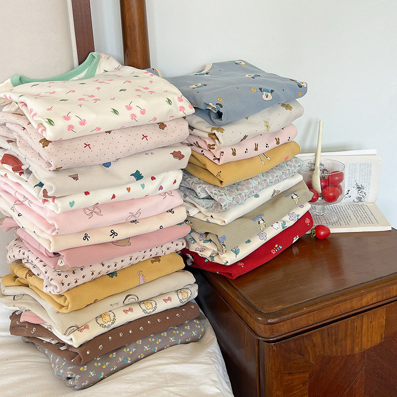 秋冬卡通家居服A类纯棉280g男女童中大童羊毛拉架长袖睡衣套装,童装/婴儿装/亲子装,家居服套装,淘宝优惠券,粉丝福利购,淘宝优惠卷