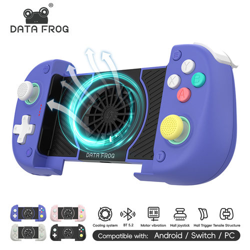X3 无线拉伸游戏机手柄散热风扇霍尔摇杆扳机PC电脑Switch安卓ios