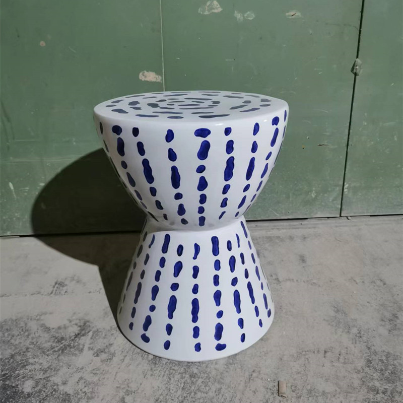 陶瓷鼓凳子换鞋凳绣墩梳妆凳圆墩如来陶瓷椅凉凳坐墩浴墩瓷凳瓷墩