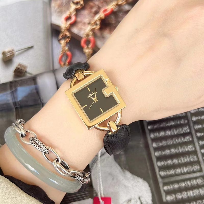 方形女士手表Mishali/米莉莎复古