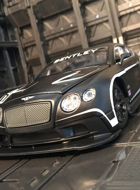 彩珀68266仿真宾利欧陆Bentley Continental GT3拉力赛车金属模型