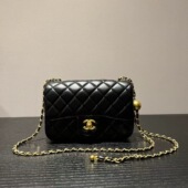 方胖子女包时尚 品牌女士小香风菱格链条包经典 款 百搭肩斜挎包包