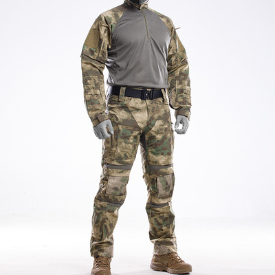 唤龙先锋战术迷彩服套装G3蛙人作训服户外装备体能服训练服战术裤