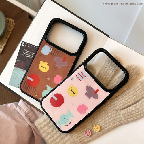 AceCase彩色花瓶几何适用iphone17promax苹果16手机壳15个性14创意13防摔12防摔硬