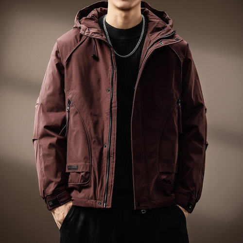 高端加厚棉服2025年冬季宽松型