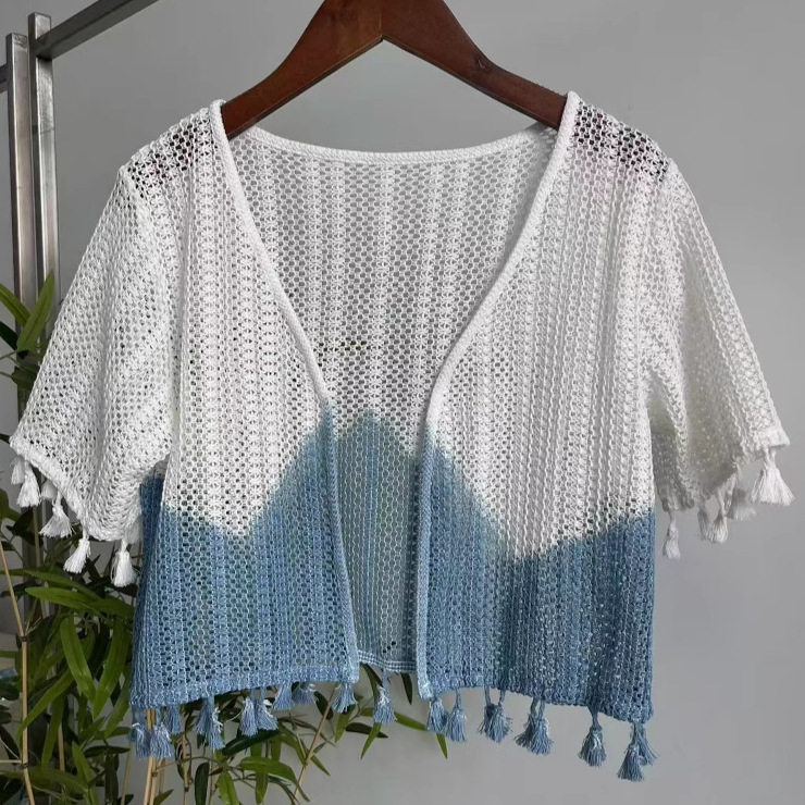 民族风小外套上衣女薄款罩衫外搭空调衫针织小披肩配吊带裙,女装/女士精品,蕾丝衫/雪纺衫,淘宝优惠券,粉丝福利购,淘宝优惠卷