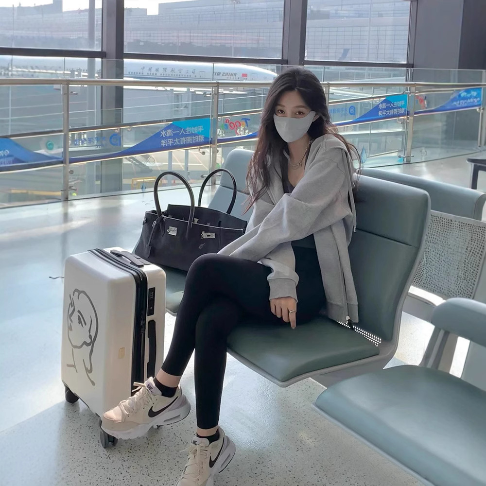 卫衣慵懒风灰色上衣美式拉链显瘦