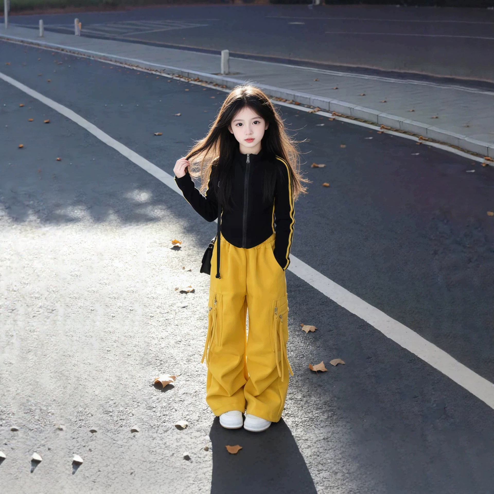 2026超火女童套装秋季初中生