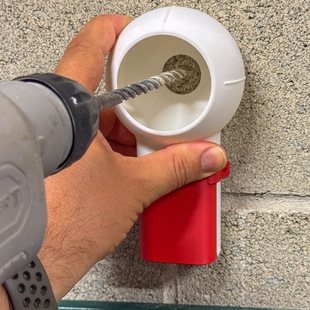 3D打印工业钻屑收集器及导向器钻孔灰尘收集器集尘器实用工具