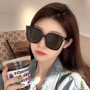 级感方框GM墨镜女大框网红抖音同款 新款 防紫外线开车街拍太阳镜
