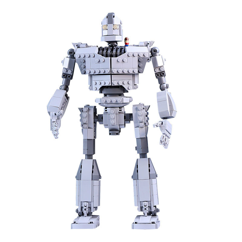 【高砖零件】动画电影钢铁巨人机器人模型MOC-14898拼装积木玩具