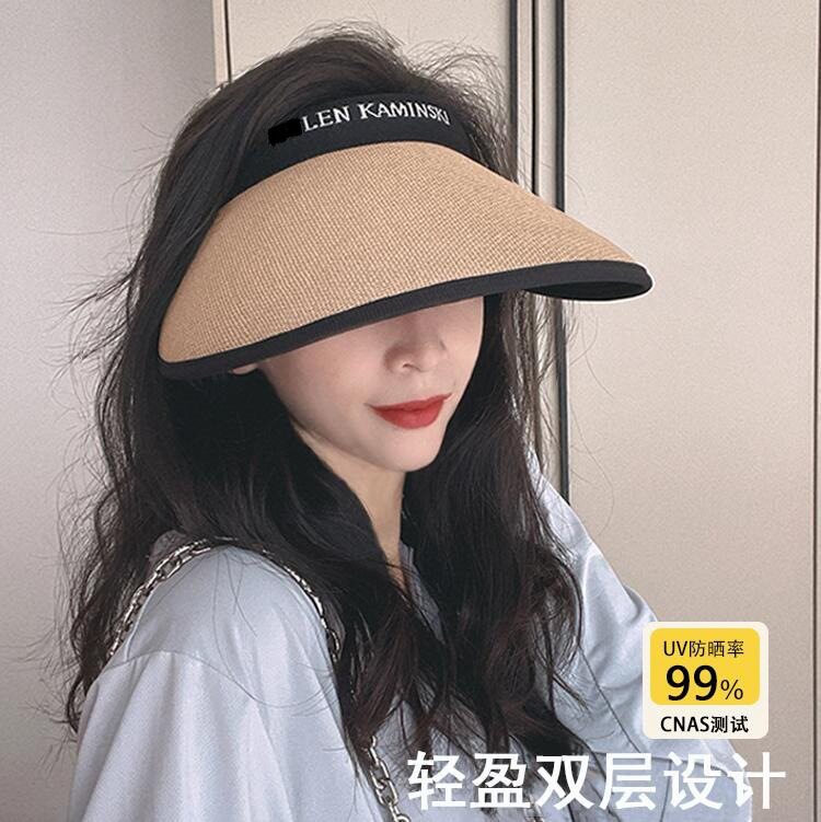 太阳帽网红草帽防晒夏季