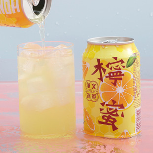 港版进口华文冰室蜜糖柠檬水蜂蜜柠檬味饮料夏日饮品装315ml