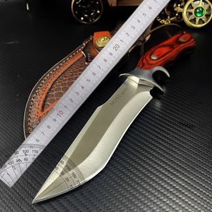 户外露营生存刀具防身野外求生战术直刀爆款长款瑞士硬度军工刀