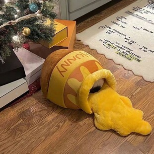 幼猫睡袋猫窝蜜罐窝四季通用安全感猫咪封闭式保暖过冬宠物窝恒温