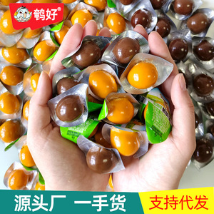 鹌好爆汁鹌鹑蛋盐焗山椒五香味一粒装无壳卤蛋颗独立包装零食