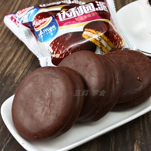 达利园巧克力派袋装面包整箱早餐速食夜宵充饥网红解馋小吃零食品