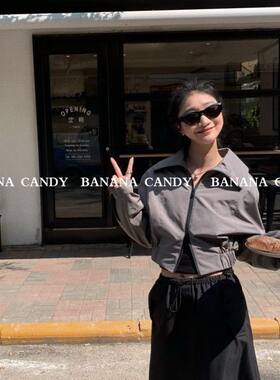 春秋百搭时髦街拍短款防风夹克女