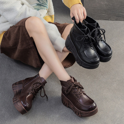 2025时装靴短靴杰骤复古