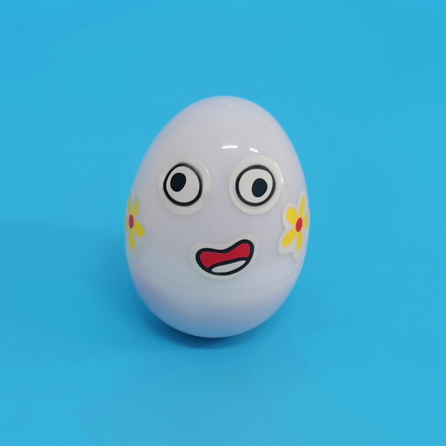 diy手工自制鸡蛋壳不倒翁儿童小学物理科学科技小制作益智玩具